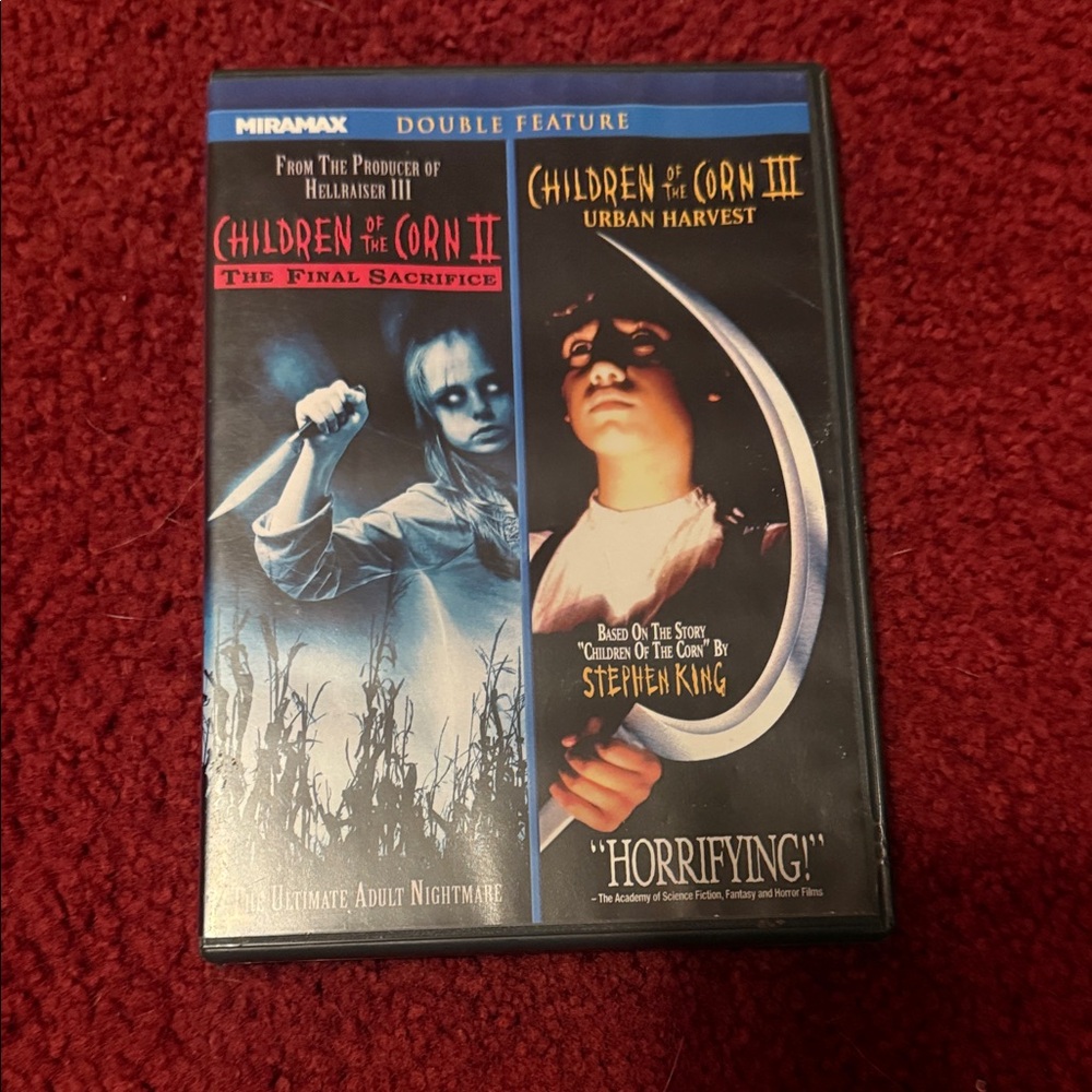Children of the Corn II & III Double Feature 🐯DVD